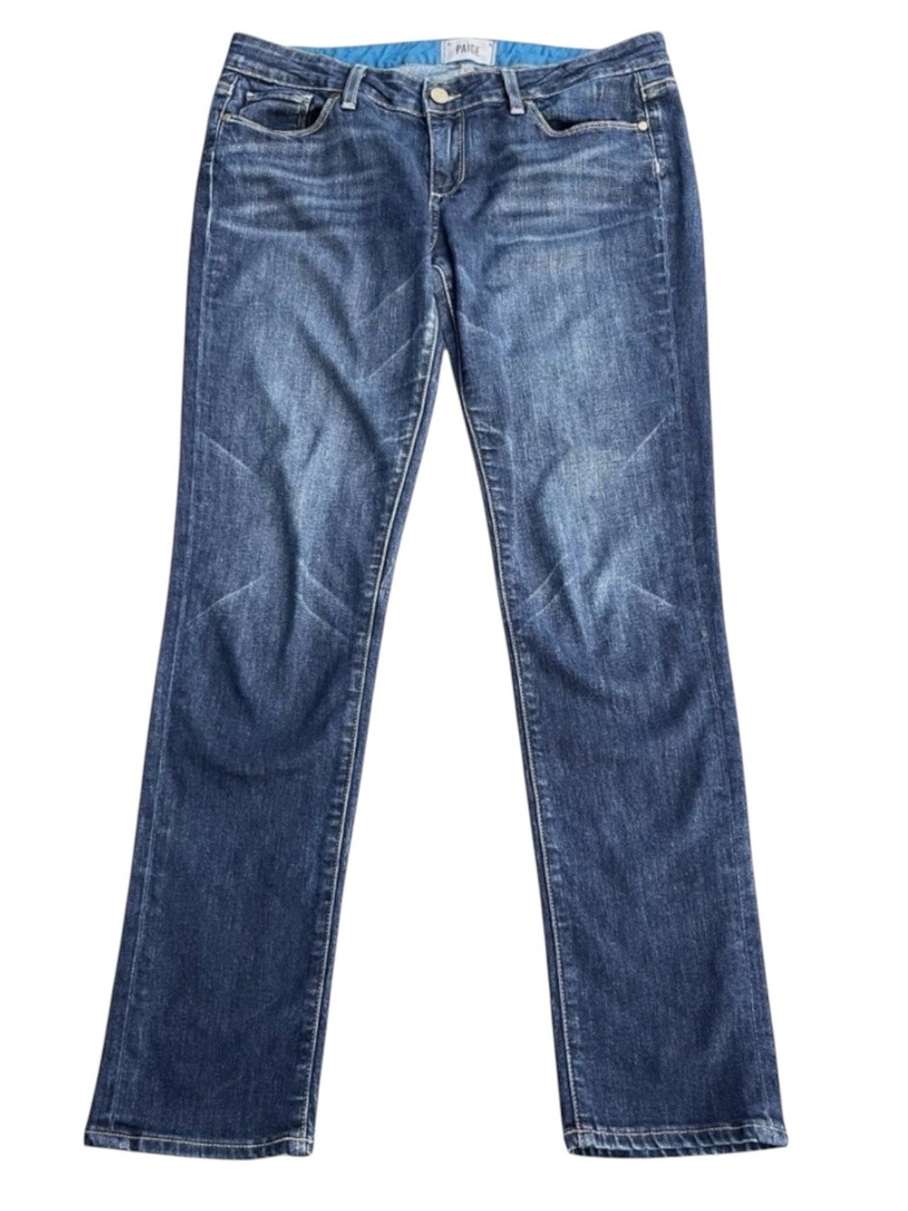 PAIGE Jimmy Jimmy Skinny Mid-Rise Boyfriend Jeans (29x30)